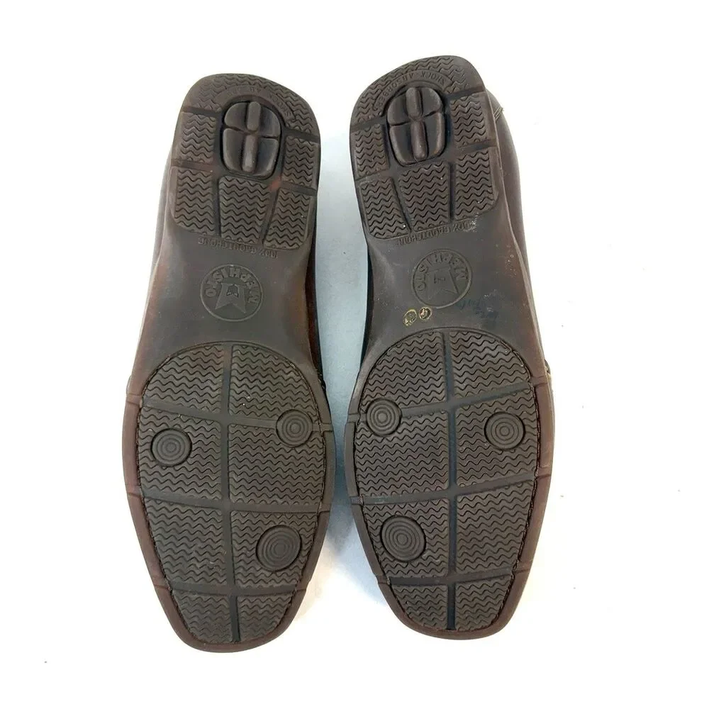 Mephisto Shoes Mens Size 13 Leather Loafers Comfort Slip On Made In Portugal